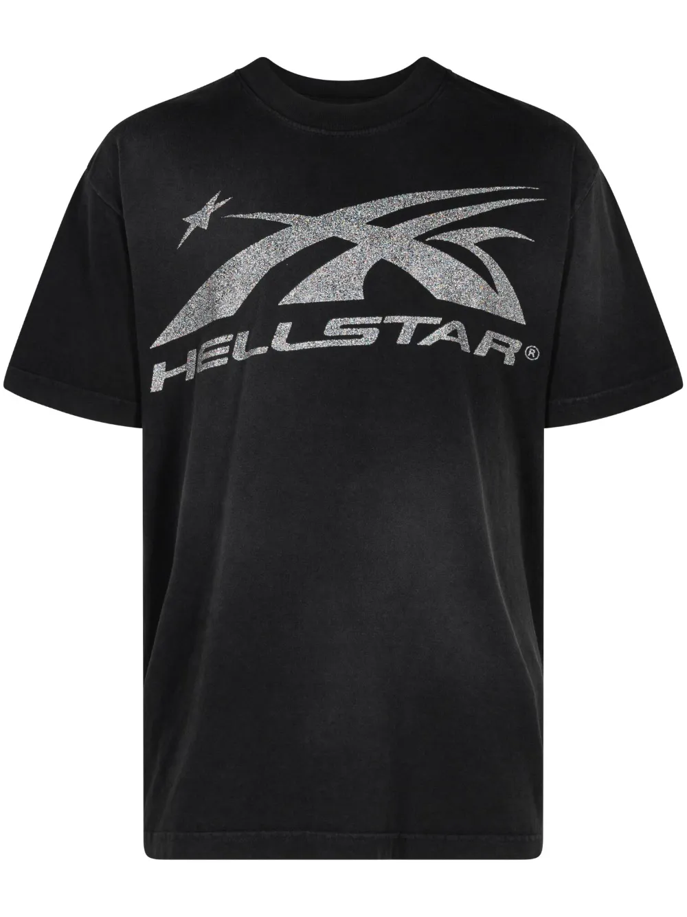 HELLSTAR Sports Gel Logo T-shirt | Black | Image 1