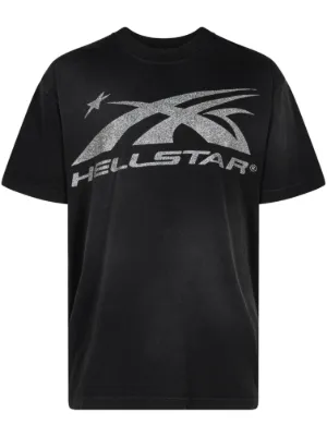 hellstar tシャツ　新品未使用mサイズ HELLSTAR Sports Gel ロゴ Tシャツ | ブラック | FARFETCH JP