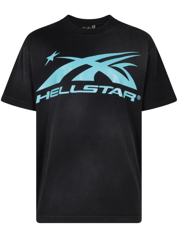 HELLSTAR Sports Gel ロゴ Tシャツ | ブラック | FARFETCH JP