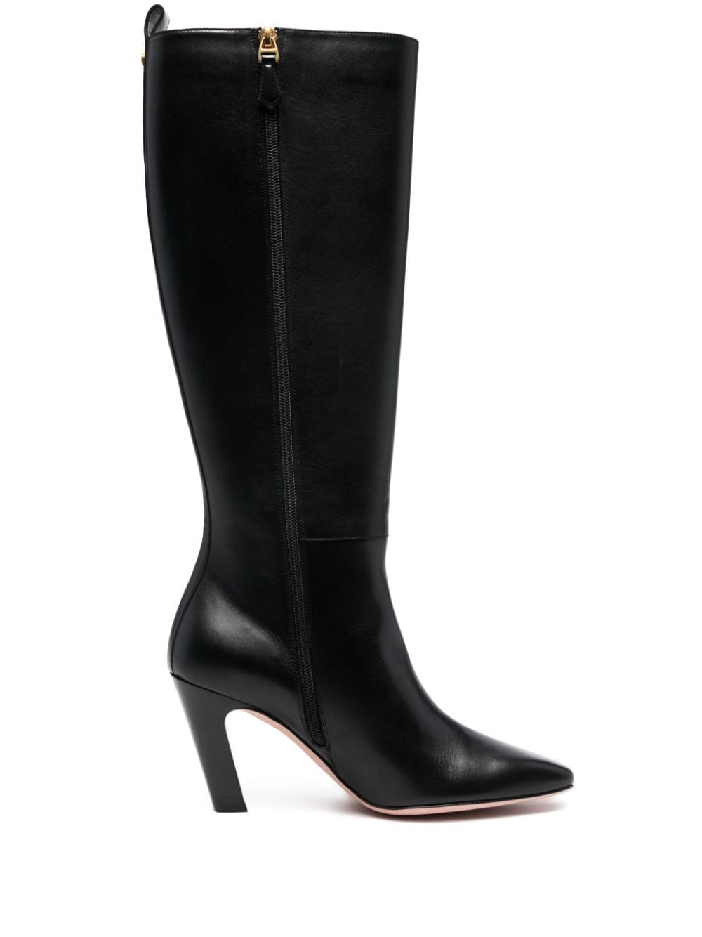 Bally 80mm leather boots – Black