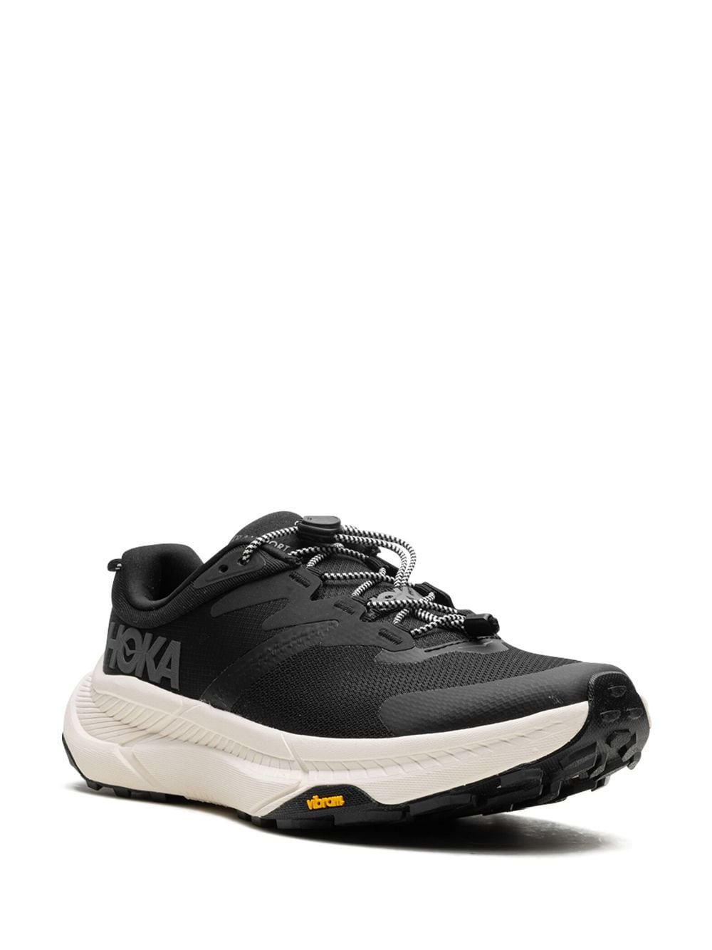 Shop Hoka Transport "black" Sneakers