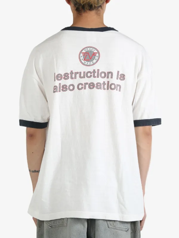 Readymade graphic-print Cotton t-shirt | ホワイト | FARFETCH JP