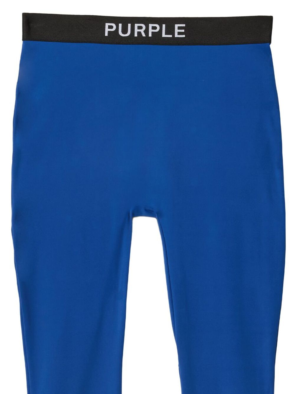 Purple Brand Fijngebreide legging - Blauw