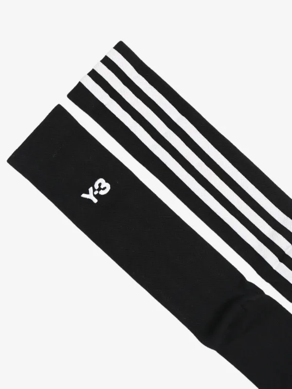 Y-3 3-stripe Logo Socks | Black | FARFETCH