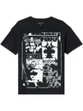 Purple Brand Flyer T-shirt - Black