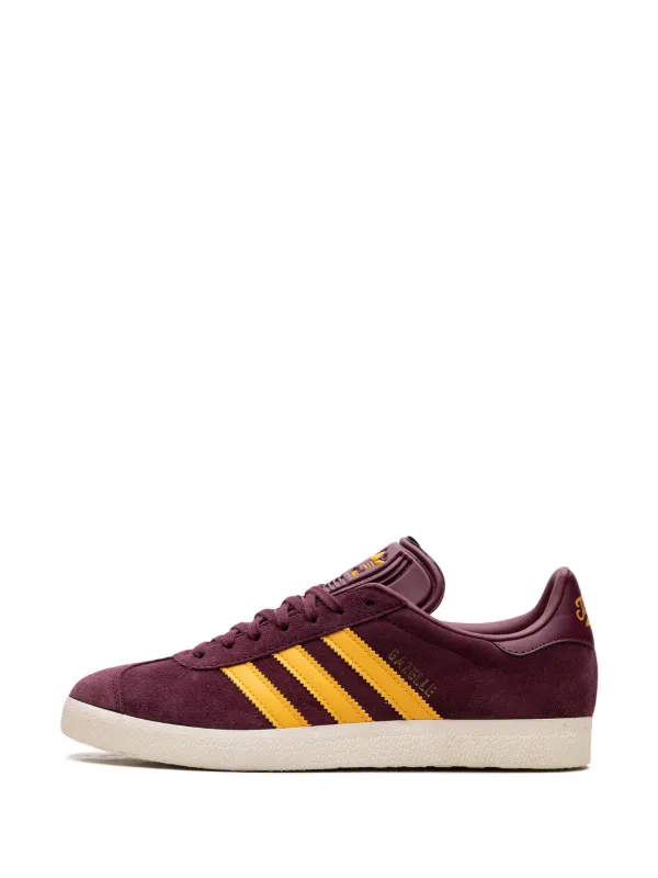 adidas gazelle silver green womens Men's ADIDAS GAZELLE (Collegiate Burgundy / Cloud White / Gold Metallic) main image 0