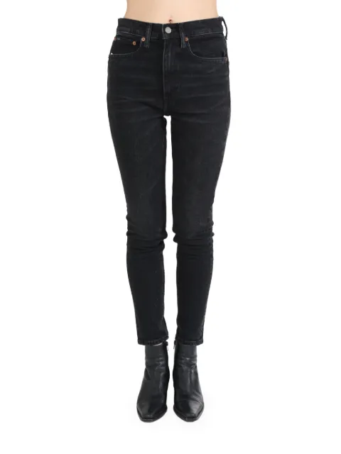 Polo Ralph Lauren logo-patch skinny jeans 