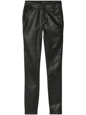 Purple Brand Glittered Skinny Jeans | Black | FARFETCH CA