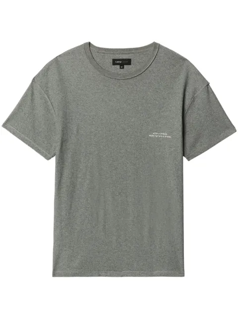 Purple Brand Radial Wordmark T-shirt