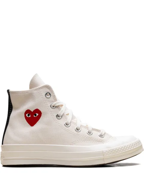 Comme Des Garçons Play x Converse tenis PLAY Chuck 70 "Cream" de CONVERSE x Comme des Garçons