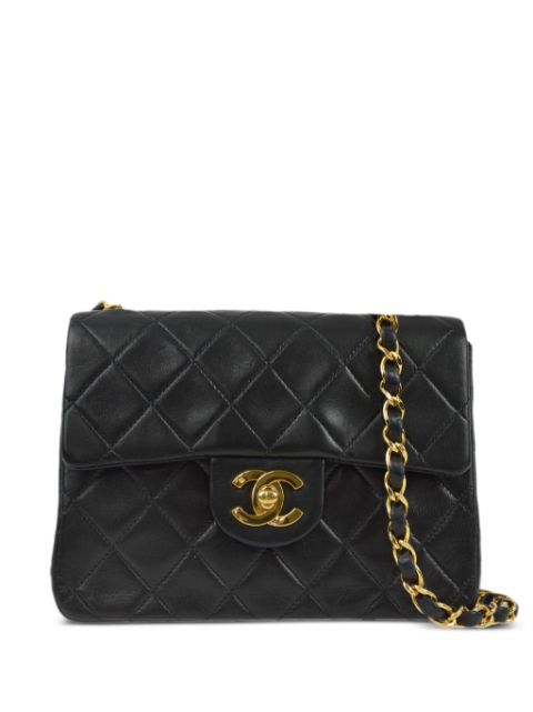 HOT SALE CHANEL 1995 mini Classic Square Flap shoulder bag Women