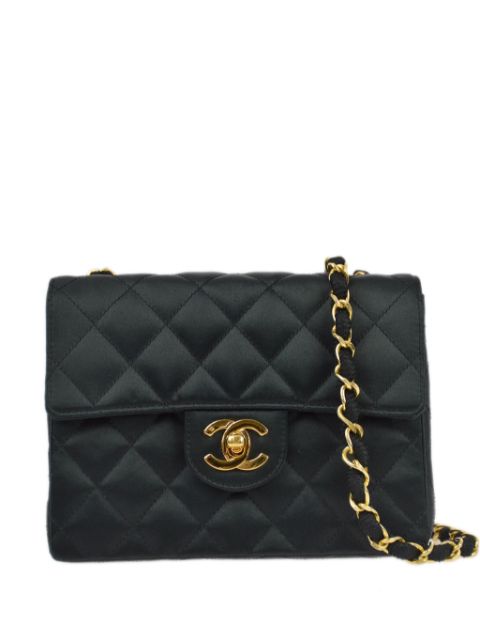 CHANEL 1990 mini Classic Square Flap 17 shoulder bag Women