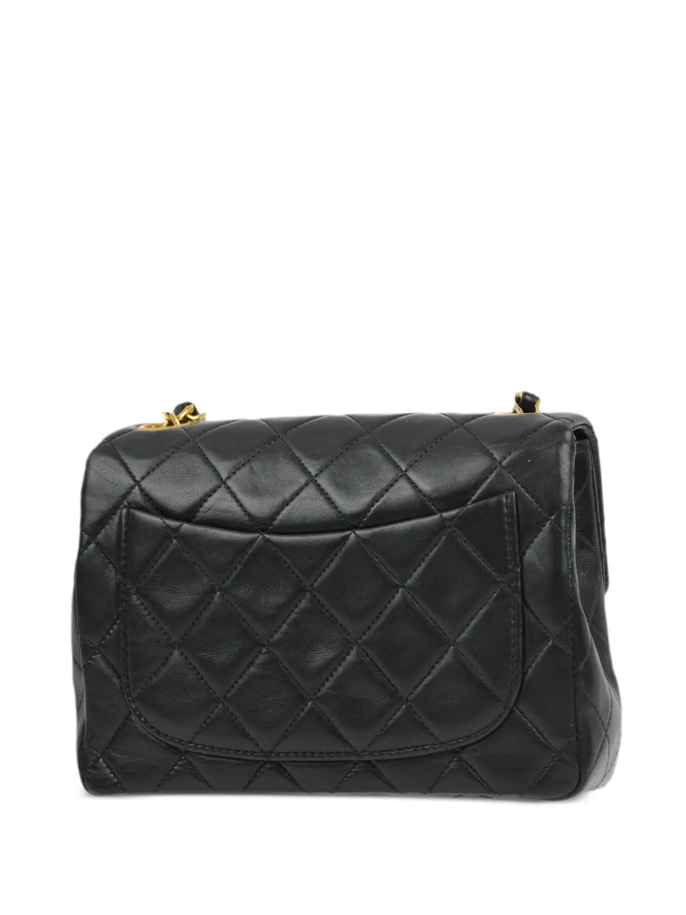 CHANEL Pre-Owned 1995 Classic Square Flap mini-schoudertas - Zwart