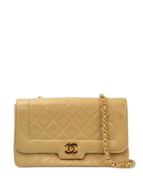 HOT SALE CHANEL 1990 medium Border Flap shoulder bag Women