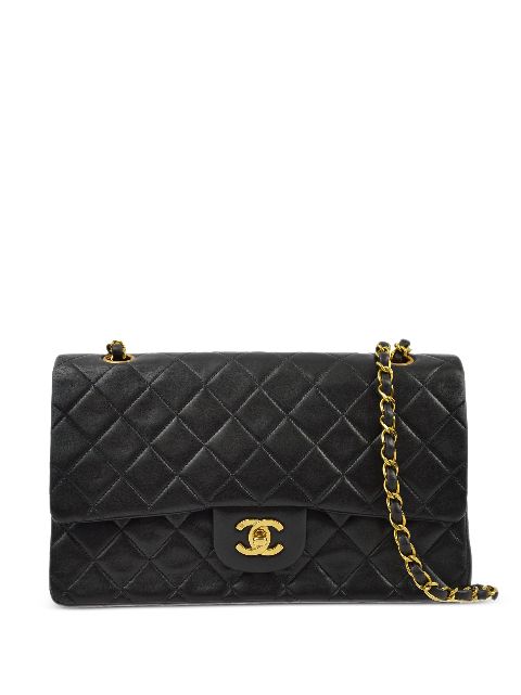 HOT SALE CHANEL 1995 medium Double Flap shoulder bag Women