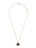 Christian Dior Pre-Owned CD-logo rhinestone necklace - Gold