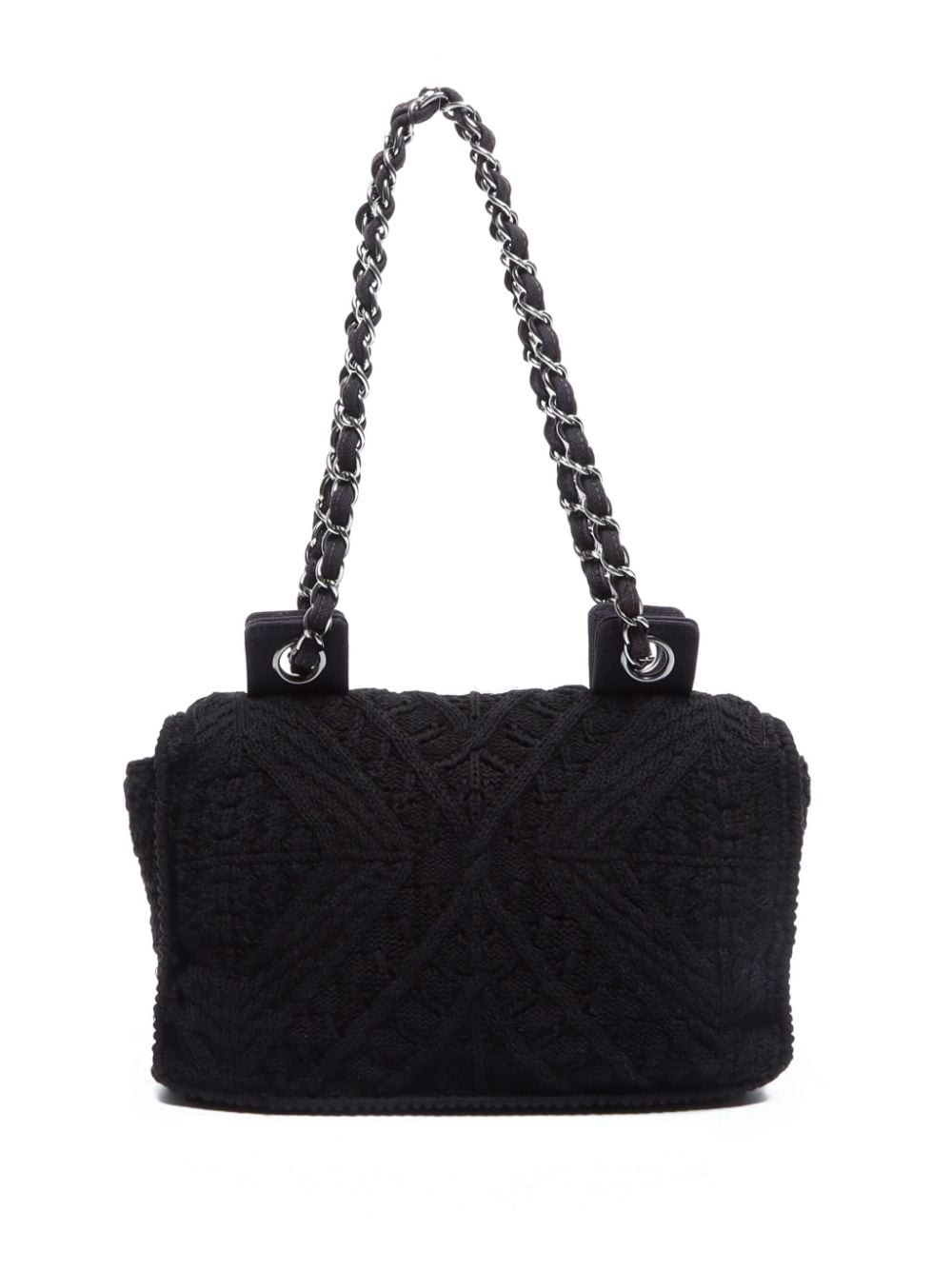 CHANEL Pre-Owned 2004 CC flap shoulder bag - Zwart