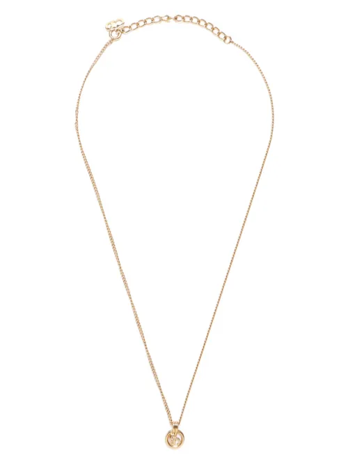 Collier à pendentif logo - Christian Dior Pre-Owned - Modalova