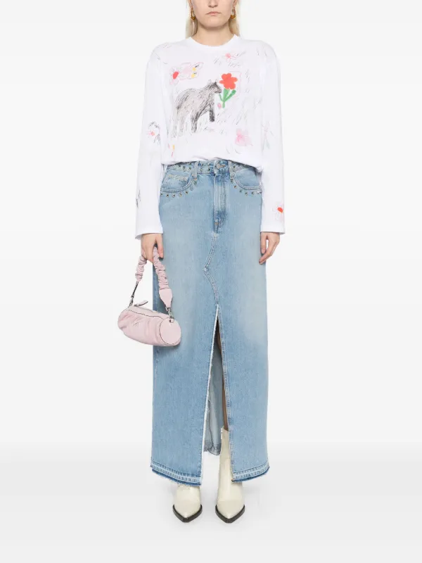 JNBY グラフィック Tシャツ | ホワイト | FARFETCH JP
