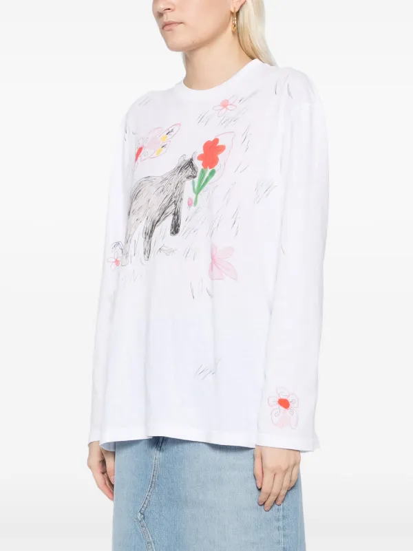 JNBY グラフィック Tシャツ | ホワイト | FARFETCH JP