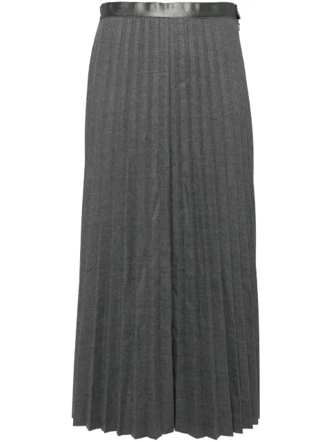 JNBY A-type pleated skirt