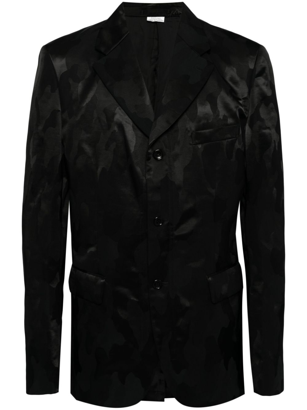 Comme des Garçons Homme Plus notched lapels blazer - Black