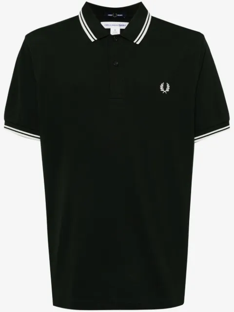 Comme Des Garçons Shirt x Fred Perry striped polo shirt