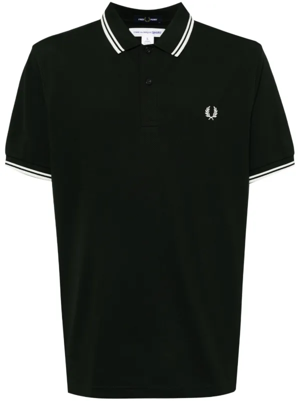 Comme Des Garçons Shirt x Fred Perry ストライプ ポロシャツ