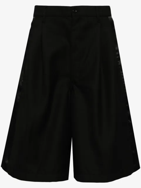 Comme Des Garçons Shirt bermudas con pinzas
