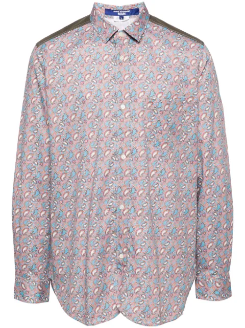 Junya Watanabe MAN paisley-print T-shirt