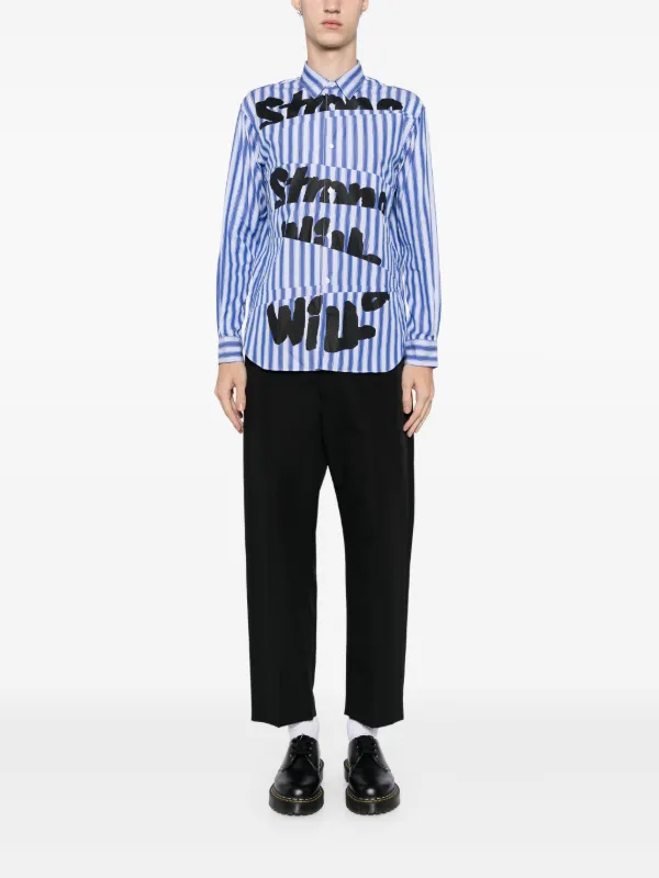 Comme Des Garçons Shirt Strong Will シャツ | ブルー