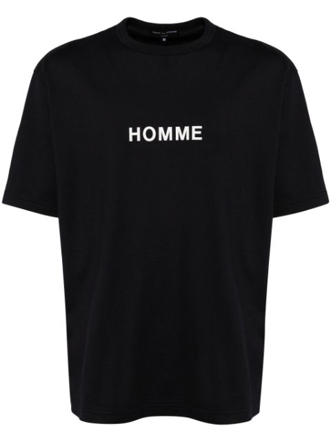 Comme des Garcons Homme Homme-print cotton T-shirt Men