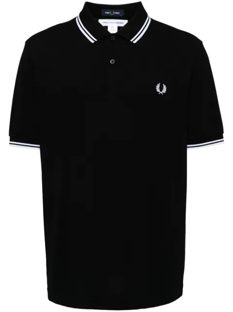 Comme Des Garçons Shirt polo à logo brodé