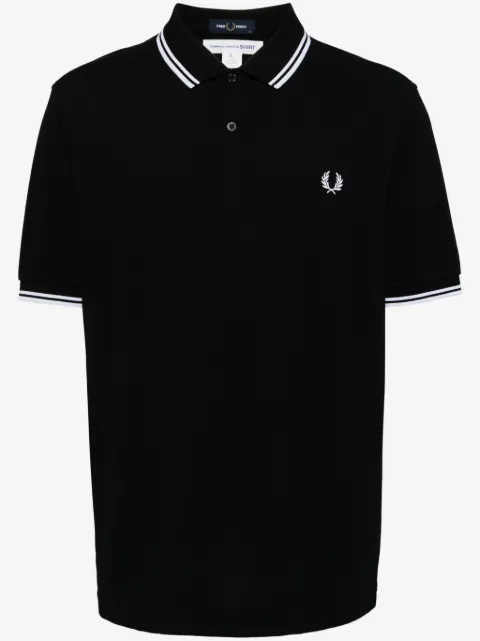 Comme Des Garçons Shirt embroidered logo polo shirt