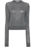 Jil Sander crew-neck sweater - Grey