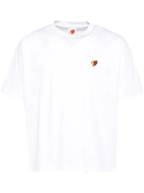 Sky High Farm logo embroidery short-sleeves T-shirt