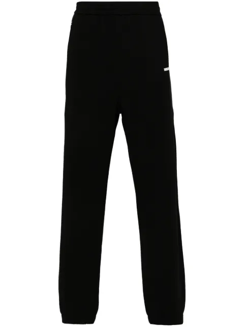 Missoni chevron-inserts cotton track pants