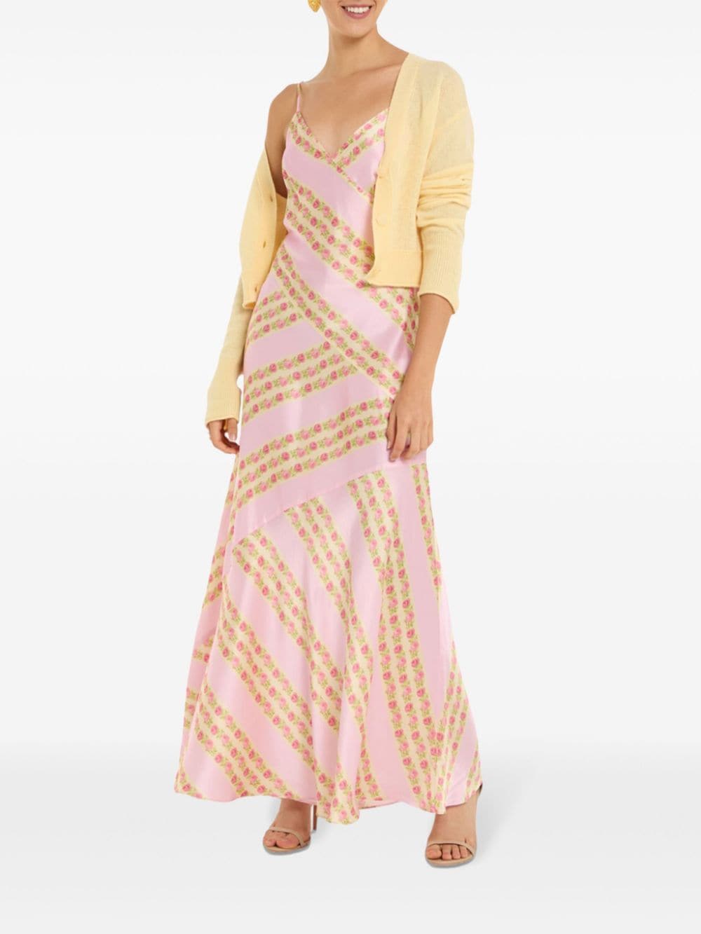 LoveShackFancy Azalea maxi dress - Roze