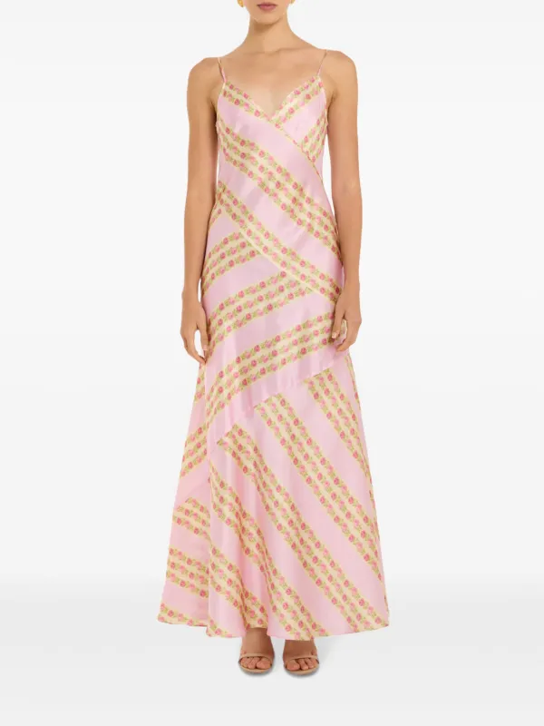 LoveShackFancy Azalea Maxi Dress | Pink | FARFETCH ID
