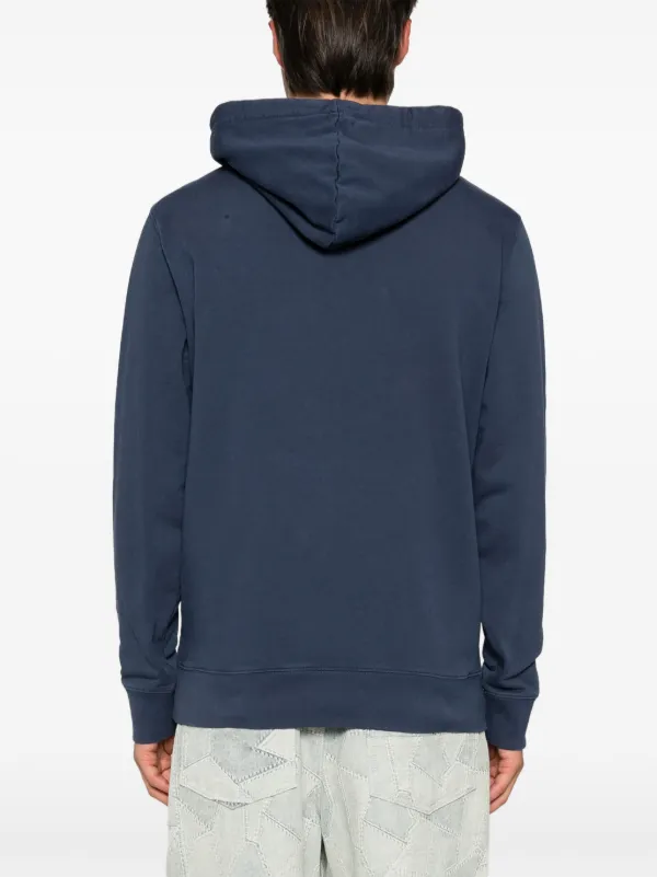 【送料&関税込】Maison KitsunAC Cotton Hoodie Maison Kitsuné Fox Head Cotton Hoodie | Blue | FARFETCH TH
