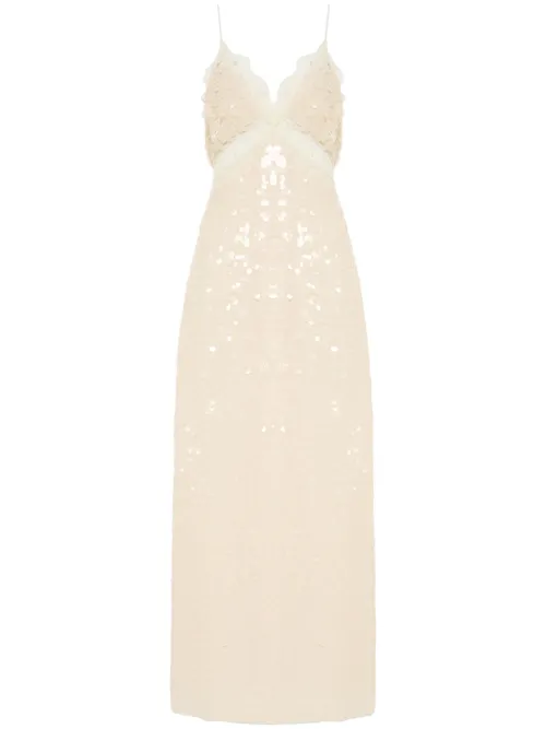 Robe longue Olmine - LoveShackFancy - Modalova