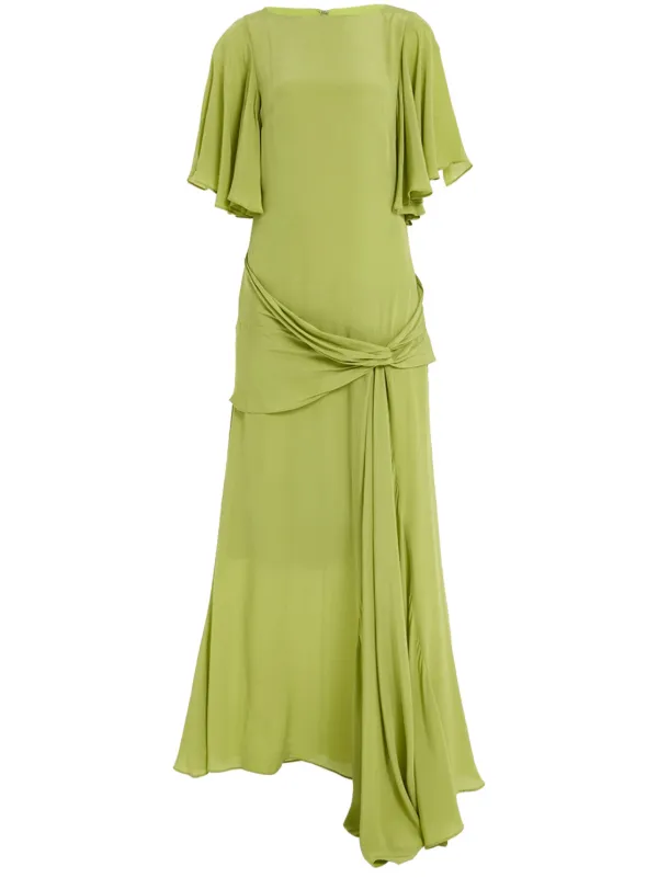 De La Vali Arlowe Dress | Green | FARFETCH