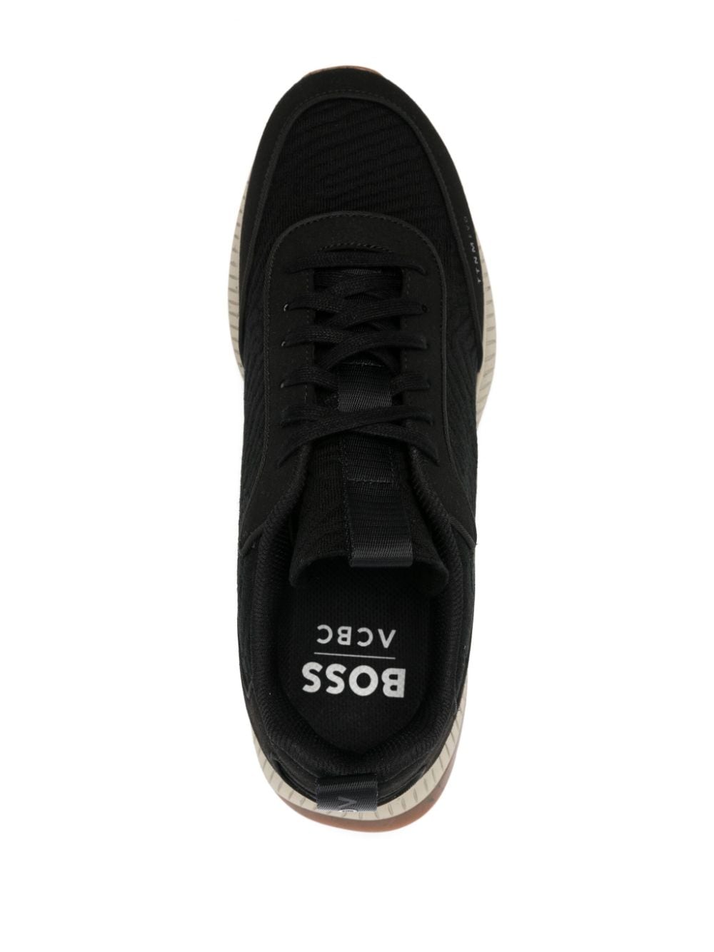 Shop Hugo Boss Ttnm Evo Sneakers In 黑色