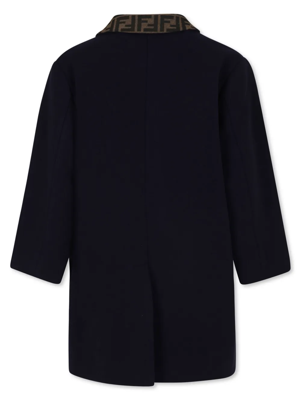 Fendi Kids Jas met FF-print Blauw