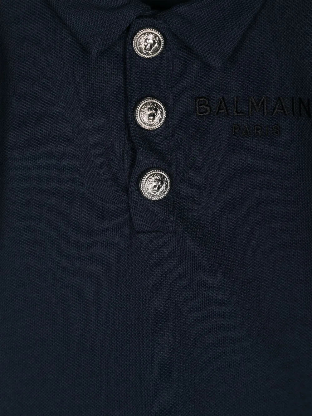balmainkids Balmain Kids Pyjama met geborduurd logo - Blauw
