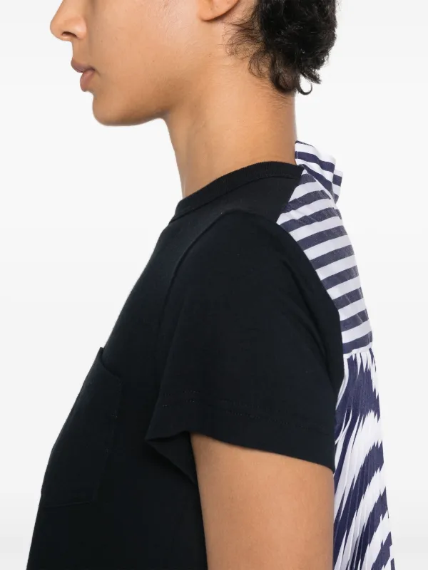 Sacai パネル Tシャツ | ブルー | FARFETCH JP