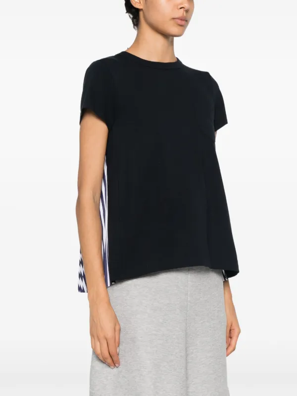 Sacai パネル Tシャツ | ブルー | FARFETCH JP