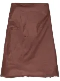 Rick Owens padded scarf - Brown
