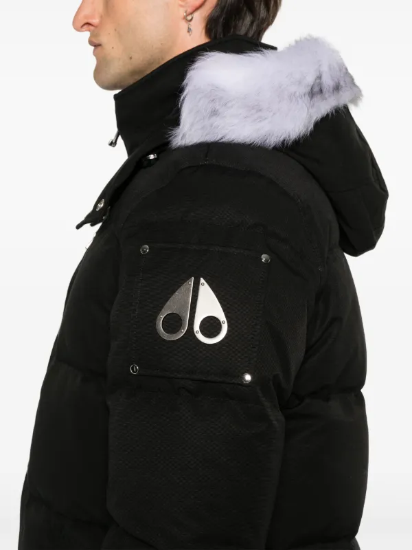 美品 MOOSE KNUCKLES THREE QUARTER Moose Knuckles 3Q Puffer Jacket | Black | FARFETCH TW