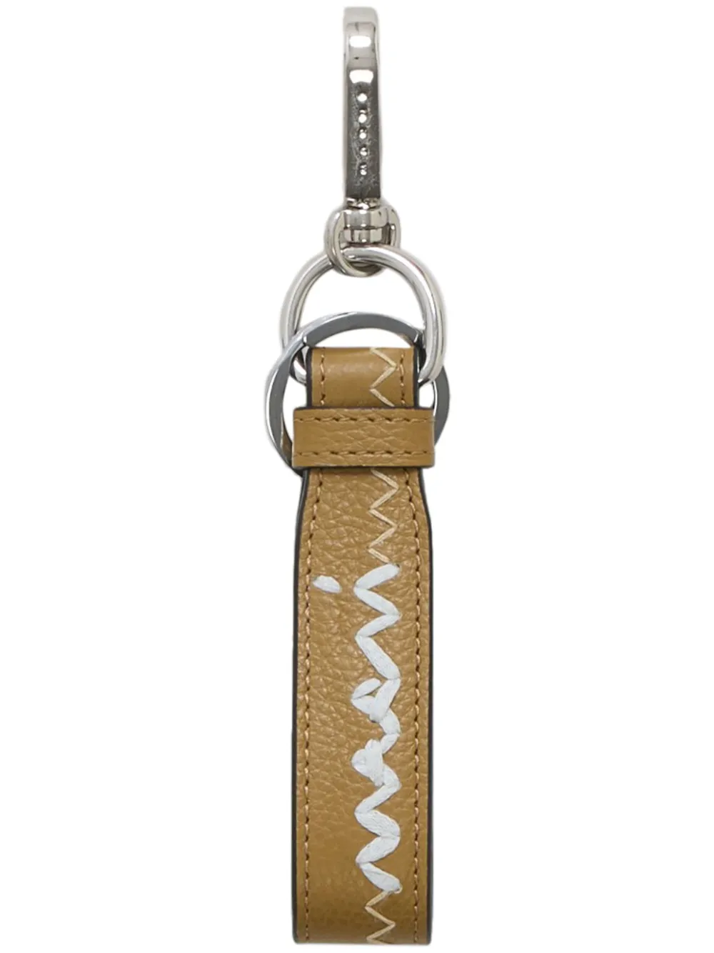 Marni ロゴ キーリング - グリーン Marni ロゴ キーリング - グリーン